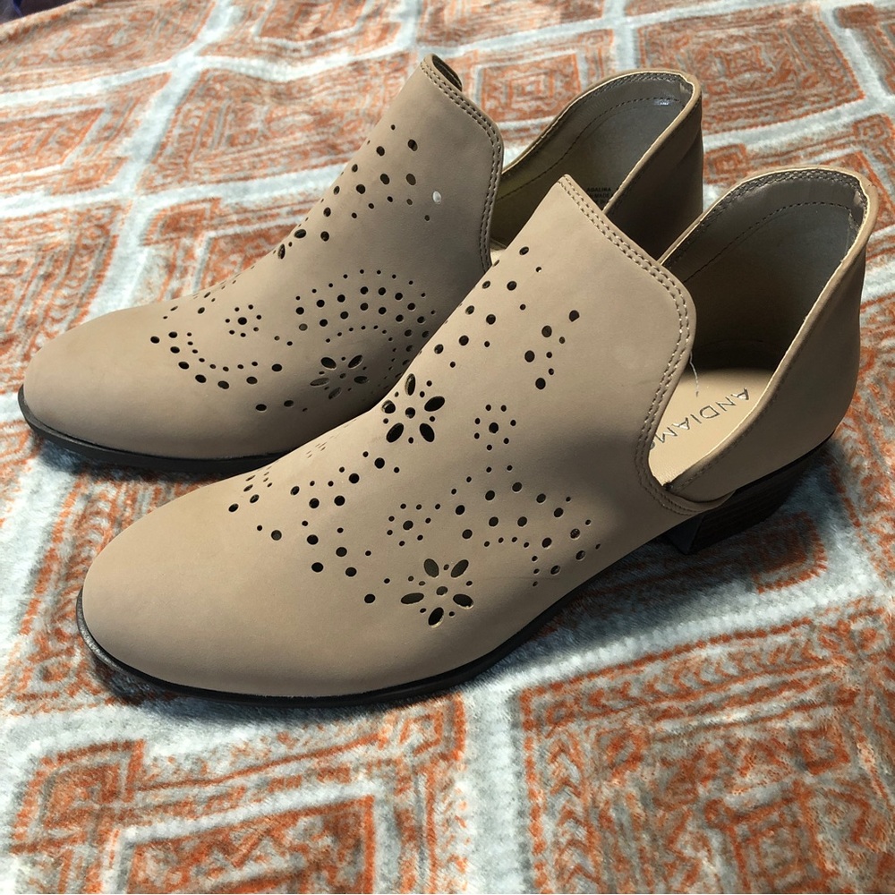 Taupe Summer Booties